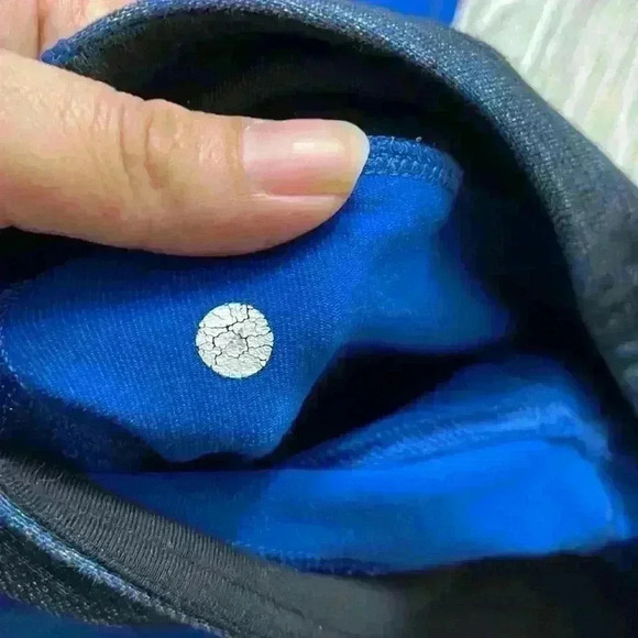 Lululemon Pants Size 4 Womens Blue Limitless Split Set Pant Back Pockets Yoga - Picture 13 of 13